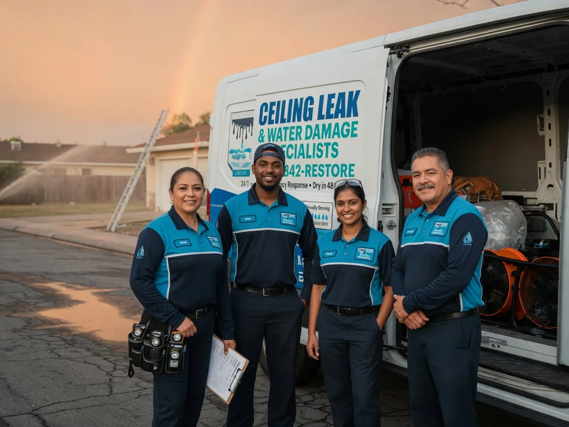 Ceiling Leak Cleanup company in Young America, MN