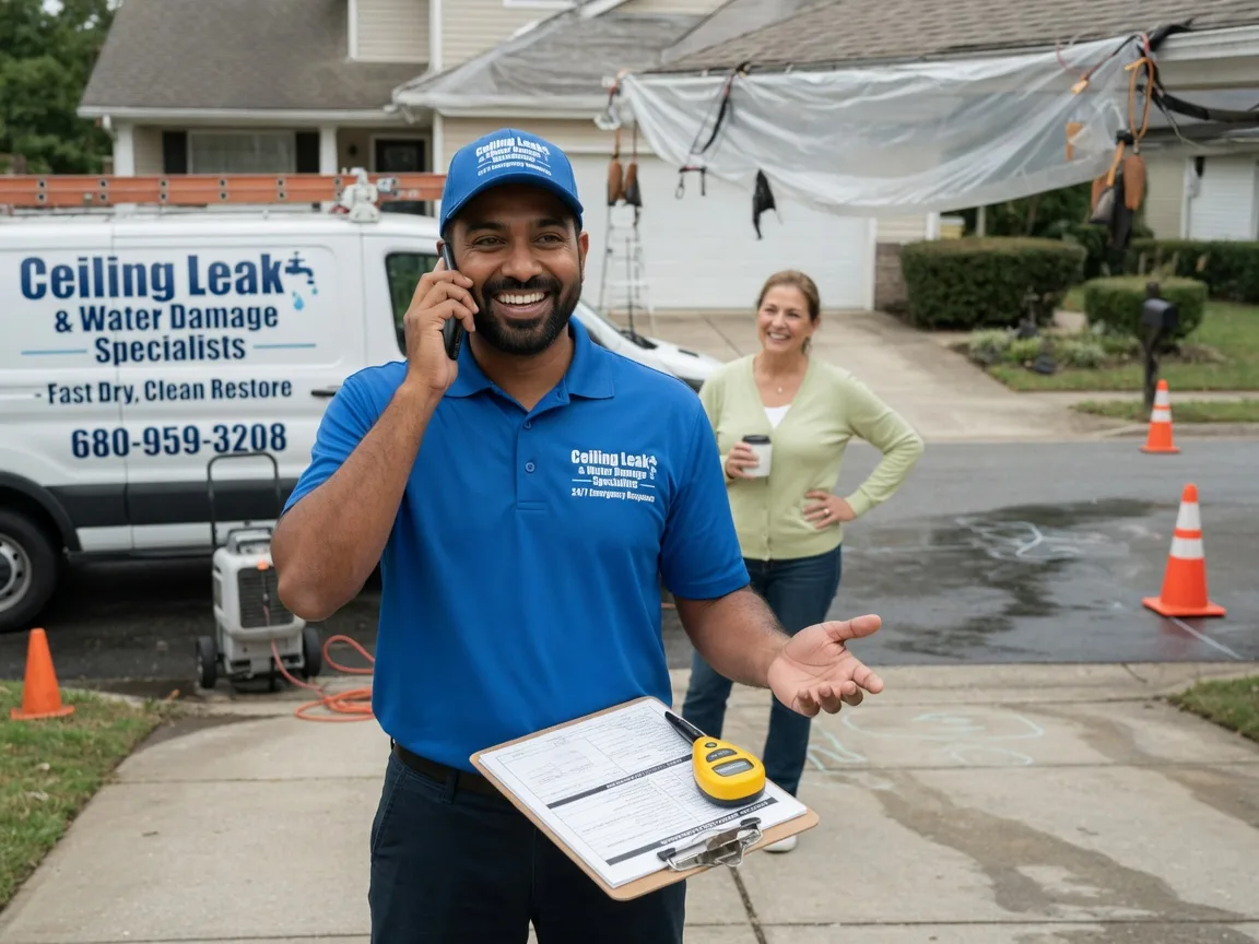 Ceiling Leak Cleanup Young America, MN FAQs